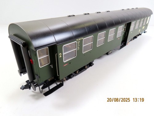 (1VB05) Hübner 2038 Spur 1 4-achsiger Umbauwagen B4yg der DB, OVP - Picture 2 of 16