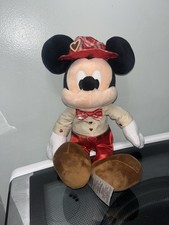 Disney Store Mickey Mouse Valentine's Day plush toy 16  Stuffed Animal Stuffy