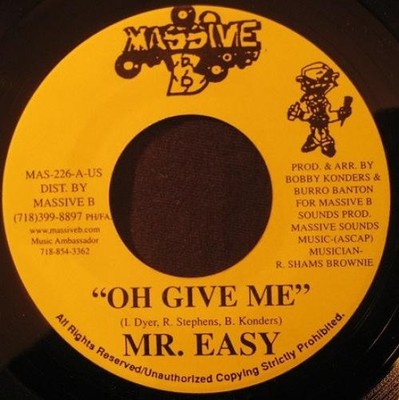 King Kong / Mr. Easy - Bag Juice & Cheese Chips / Oh Give Me (7'') (Near Mint (NM