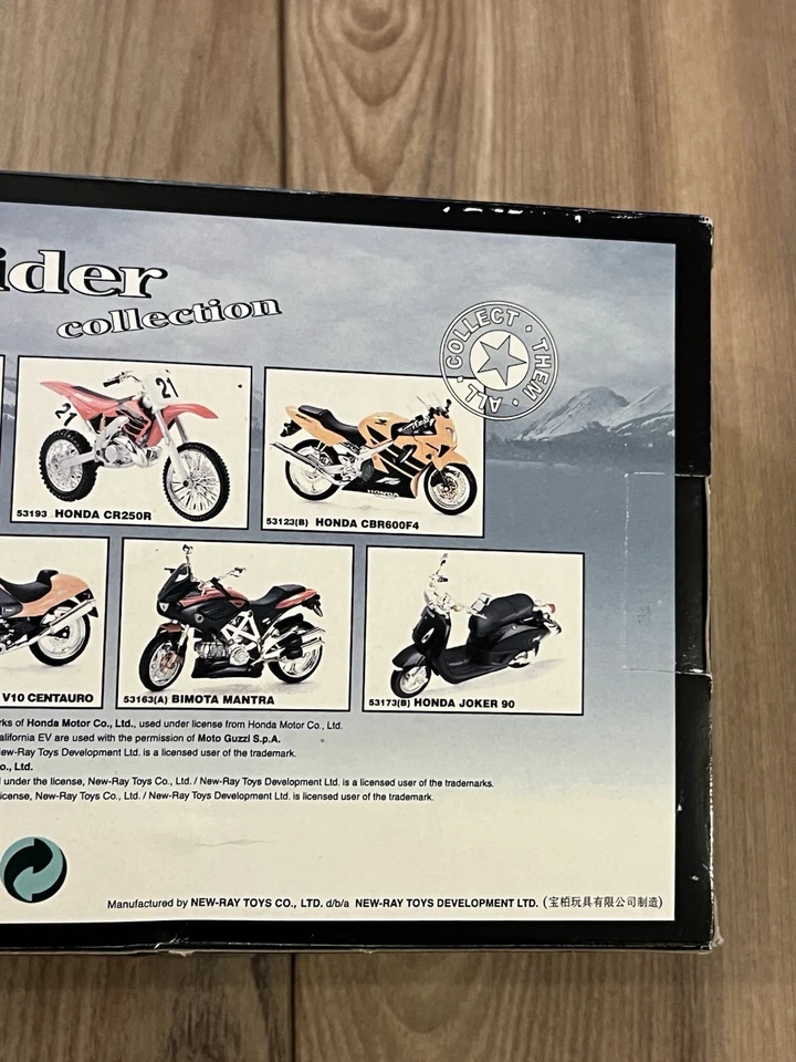 Lot Of 2 Ray Road Rider Collection Yamaha YZF-R1 & Suzuki GSX-R750 Motorcycle - Image 4 of 4