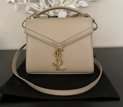 Saint Laurent Cassandra Top Handle Bag Leather Medium