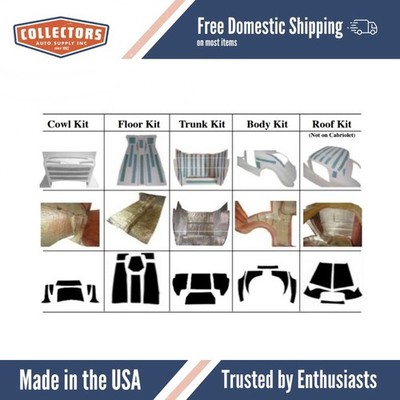 Complete Interior Insulation Kit for 1934 Streetbeast Coupe