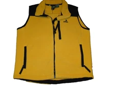 EMS Eastern Mountain Sports Woman’s Size Medium Polartec Yellow Fleece Vest