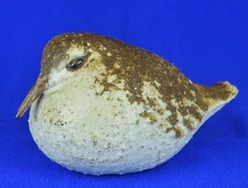 VINTAGE ANDERSON DESIGN STUDIO SANDPIPER SHORE BIRD MAINE STONEWARE POTTERY BIRD