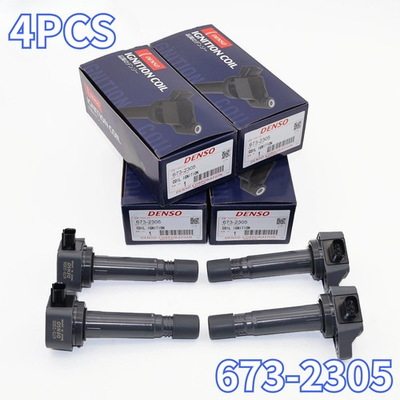 #ad #ad 6PCS 673 2305 Denso Ignition Coil 099700 101 For 06 11 Honda Civic 1.8L L4 $70.56