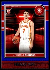 2024-25 Hoops Blue Nikola Durisic Rookie Atlanta Hawks #273