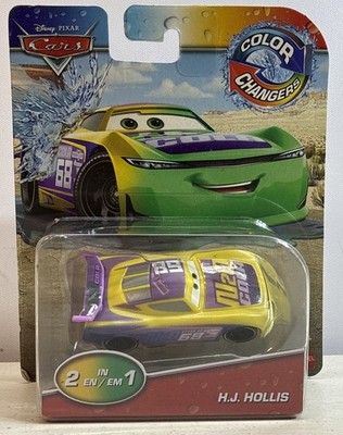 Disney Pixar Cars On The Road Color Changers H.J. HOLLIS NEW
