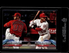 2018 Topps Update #US52 Justin Anderson / Michael Hermosillo RC