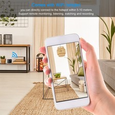 Mini WiFi Camera 4K Motion Detection 170° Wide Angle Night Viewing CCTV Remo BL