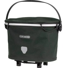 Cestino impermeabile bici posteriore Ortlieb Up-Town nuovo senza etichette in verde pino Uban Uptown