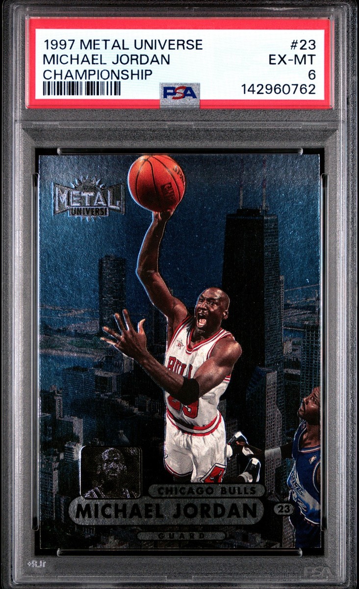 1997-98 Metal Universe Championship Preview - Michael Jordan #23