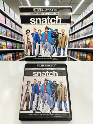 Snatch  4K Blu-Ray - No Digital, Includes Slipcover | Pre Owned