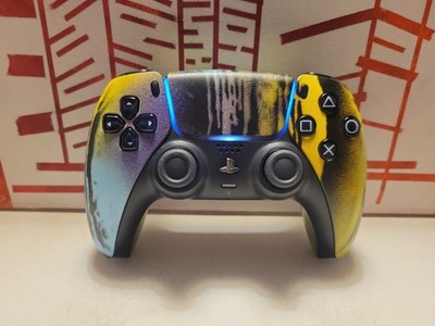 TMR Analogs Custom Painted Ps5 Sony DualSense Wireless Hydro Dipped 