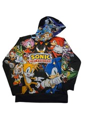 Sonic The Hedgehog Graphic Printed Hoodie Size 10/12