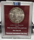 1891-S MORGAN SILVER DOLLAR REDFIELD HOARD SMALL CRACK LARGE DISCOUNT