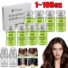8Pcs/Set Hair Regrowth System Advanced Hair Growth Treatment with Ginseng Serum