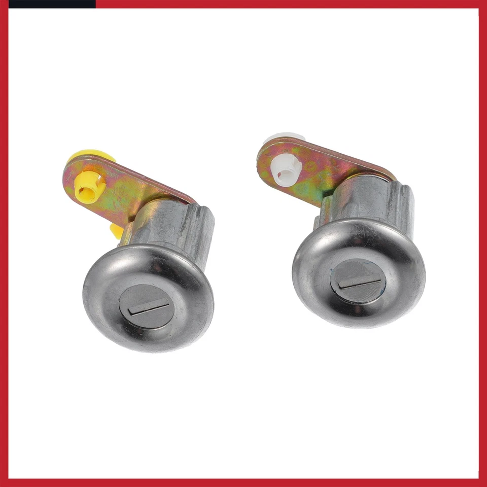 Repuesto cilindro cerradura puerta apto para Mazda B2200 tono plata Foto 3 de 4