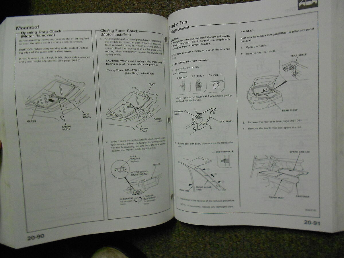 INTEGRA サービスマニュアル　セット 1996 1997 ACURA INTEGRA Service Repair Shop Workshop Manual
