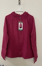 Mondetta Active Full Zip Jacket with Zipper Pockets  Hood Women  s XL Pink