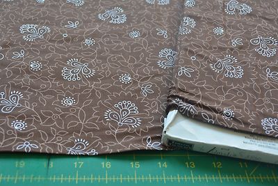 Amelia * C3930 Brown * Timeless Treasures * NEW * Quality Cotton * By The Yard