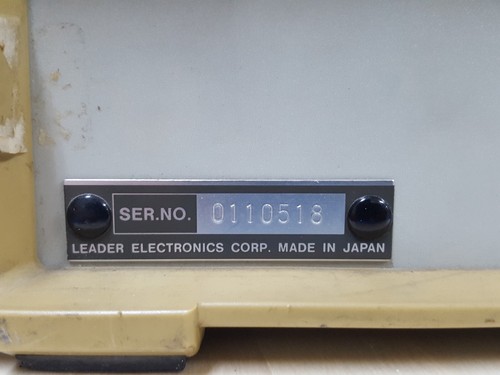 Leader 856 : Multimeter (0518) - Picture 9 of 9