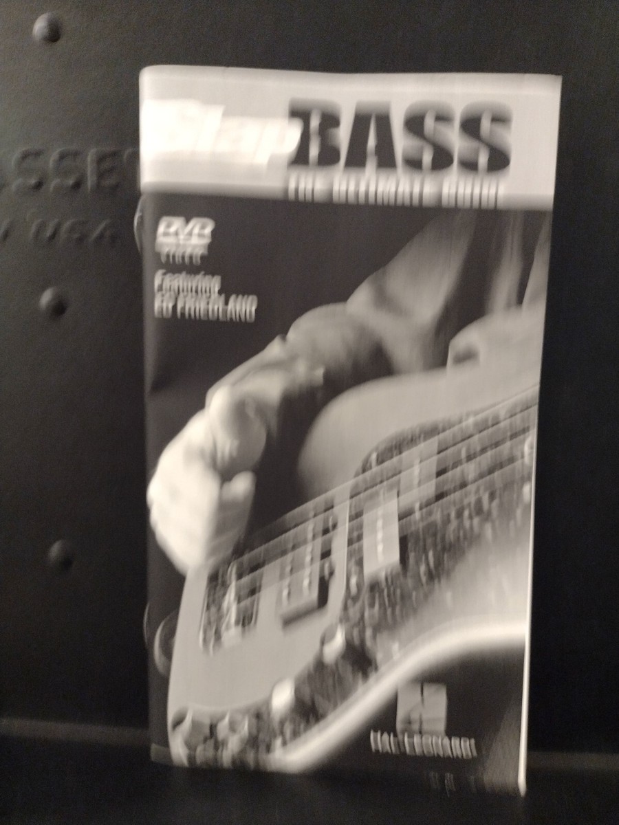 Slap Bass: The Ultimate Guide, Good DVD, Ed Friedland 73999203226