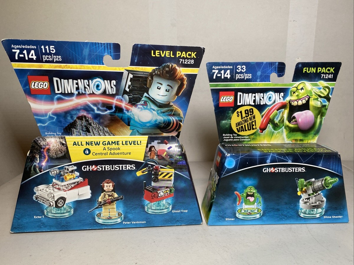 LEGO Dimensions- Ghostbusters Level Pack 71228 & Fun Pack 71241