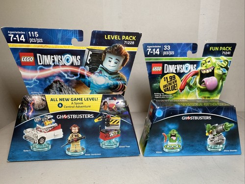 LEGO Dimensions- Ghostbusters Level Pack 71228 & Fun Pack 71241, BRAND NEW - Picture 1 of 10