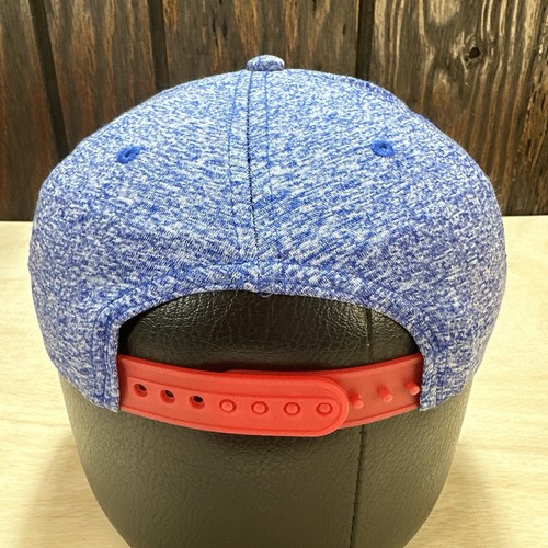 Gorra con logotipo de Superman Snapback gorra azul jaspeado malla logotipo bajo perfil ajustable DC - Imagen 4 de 12