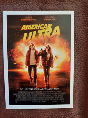 AMERICAN ULTRA | 2015 | CINEMA Karte | Jesse Eisenberg | Kristen Stewart