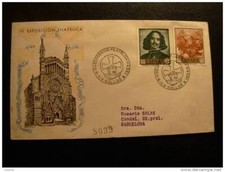 Neuf Solvent Majorque Baléares Expo Wendel 1959 Marque Postale Spéciale