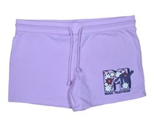 MTV Shorts WOMENS Size 3XL Pink Floral Logo