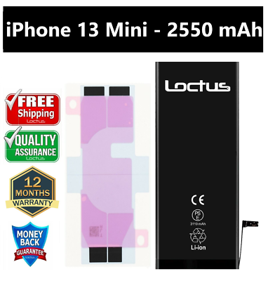 iPhone 13 Mini 2550mAh High Capacity Replacement Battery A2481