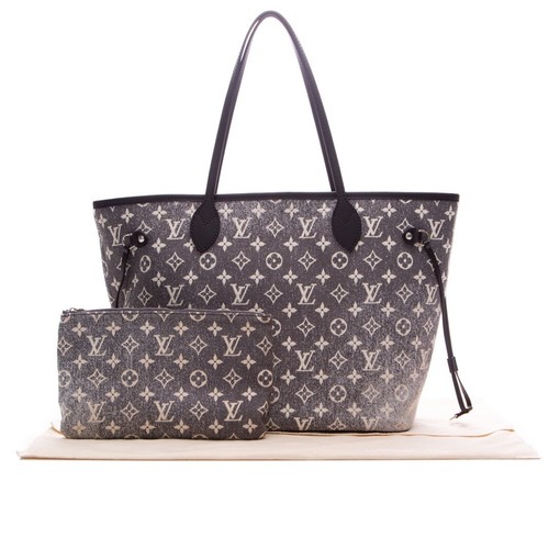 LOUIS VUITTON NeoNoe MM Shoulder Bag Epi Leather Blue Red M54367