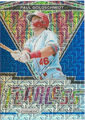 2021 Panini Prizm Paul Goldschmidt #FR-13 Blue Prizm 171/199 New York Yankees 