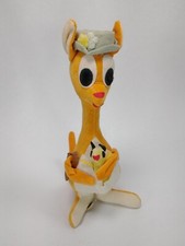 Vintage R. Dakin Dream Pets Matilda 8" Kangaroo  Baby Joey Japan Stuffed Animal