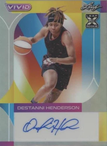2022-23 Leaf Vivid - Destanni Henderson #BA-DH1