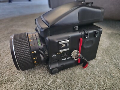 Mamiya 645 Pro TL w/ Self Winding Side Grip and 80mm f1.9 Lens