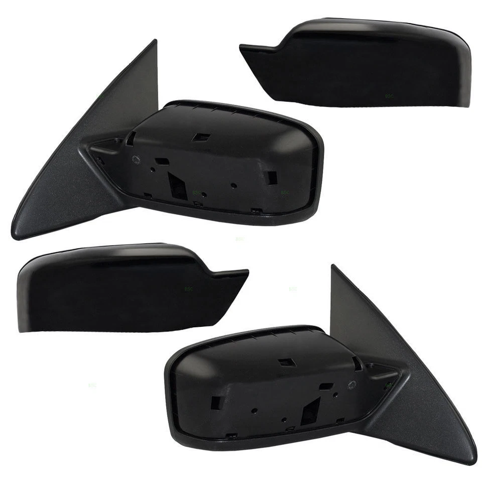 Nuevo juego de espejos retrovisores eléctricos laterales para conductor y pasajero para Ford Fusion Milan 2006-2010 Foto 3 de 4