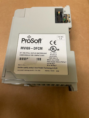 Mint ProSoft MVI69-DFCM  MVI69DFCM CompactLogix  DF1 COMMUNICATION MODULE