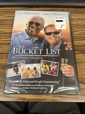 The Bucket List (DVD Bilingual) 2007 - Morgan Freeman, Jack Nicholson NEW!!!