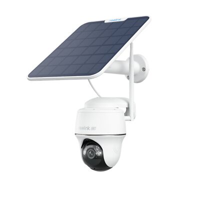 Reolink4K 8MP Smarte Kabellose Pan&Tilt Kamera mit Spotlight Akku/Solarbetrieben