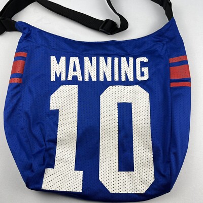 Eli Manning New York Giants Shoulder Bag Jersey Style Pro-FAN-ity NFL #10 Blue