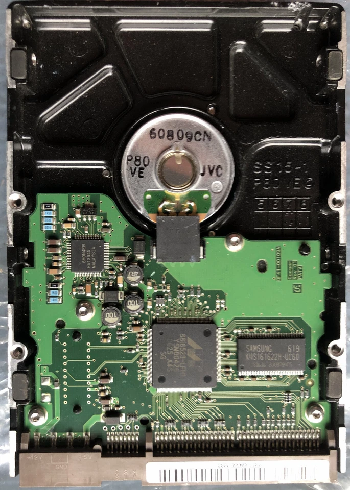 80GB Samsung SP0842N IDE Hard Disk Drive HDD 7200rpm/2M/PATA Fully Test, Working - Image 3 of 3