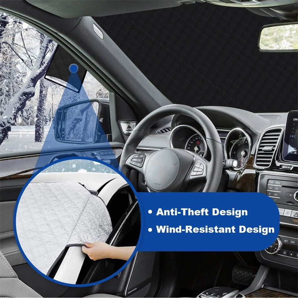 Para Buick Accesorio Parabrisas Coche Cubierta para Nieve Escarcha Protector UV Protector parasol Foto 3 de 4