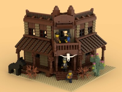 Bricknut Grove Saloon MOC PDF (LEGO(c) Bausteine nicht enthalten!)