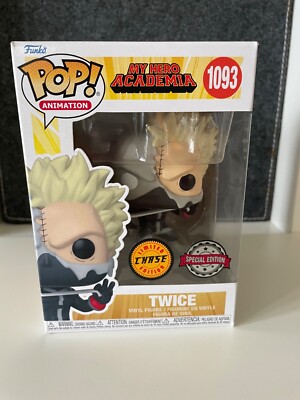 my hero academia funko pop twice 1093 limited chase edition 