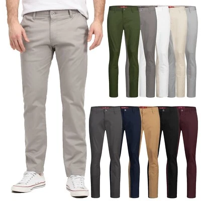 Chino Hose Herren Rock Creek Herren Chinohose Basic Hosen Regular Fit RC-2440 - Bild 1 von 4