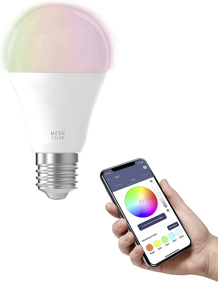 4x EGLO Connect-C LED Smart Bluetooth Mesh E27 RGB dimmbar EEK:F (Spektrum A-G) - Bild 4 von 4