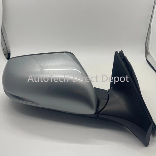 Silver Passenger Side Right Mirror W/Blind Spot Heated for 2017-2022 Honda CRV